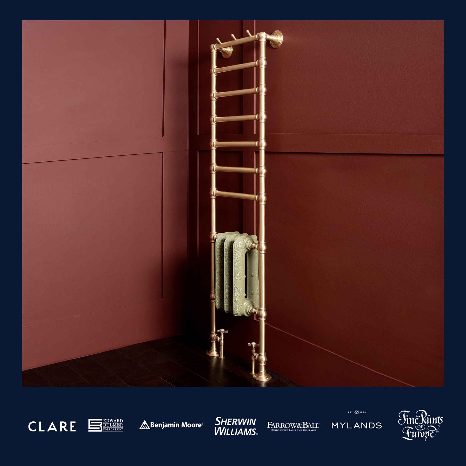 Norland Heated Utility Laundry Rack (Inc. Cast Iron Radiator) - Rutland London (USA)