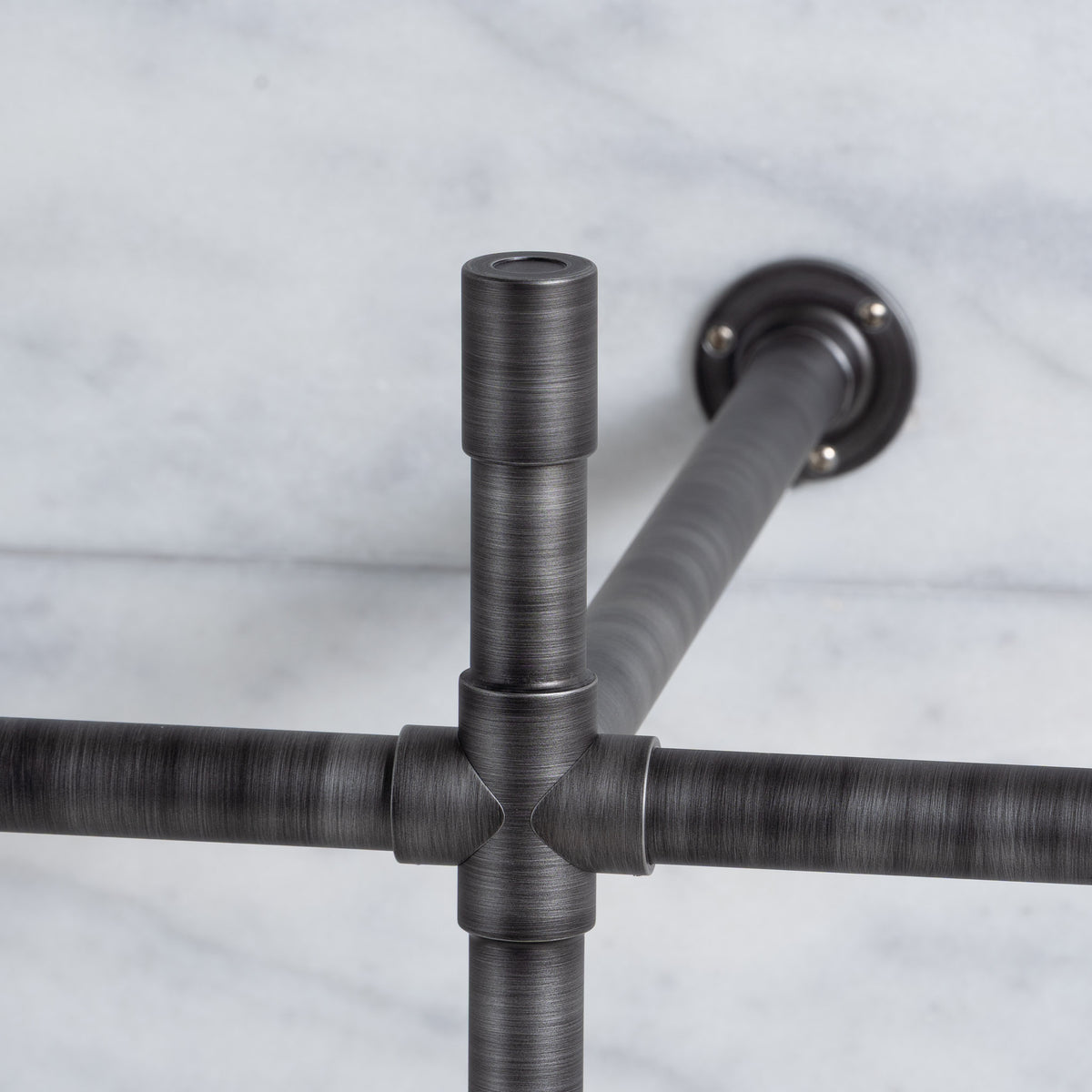 Thornhill Double Brass Console Sink Legs (Legs Only - No Top, Upstand or Sinks) - Rutland London (USA)