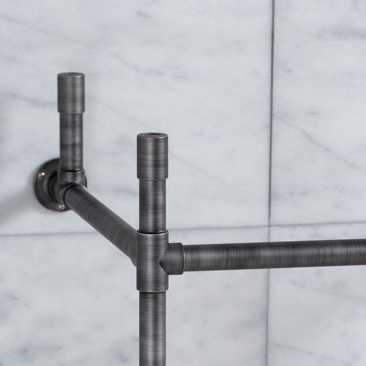 Thornhill Double Brass Console Sink Legs (Legs Only - No Top, Upstand or Sinks) - Rutland London (USA)