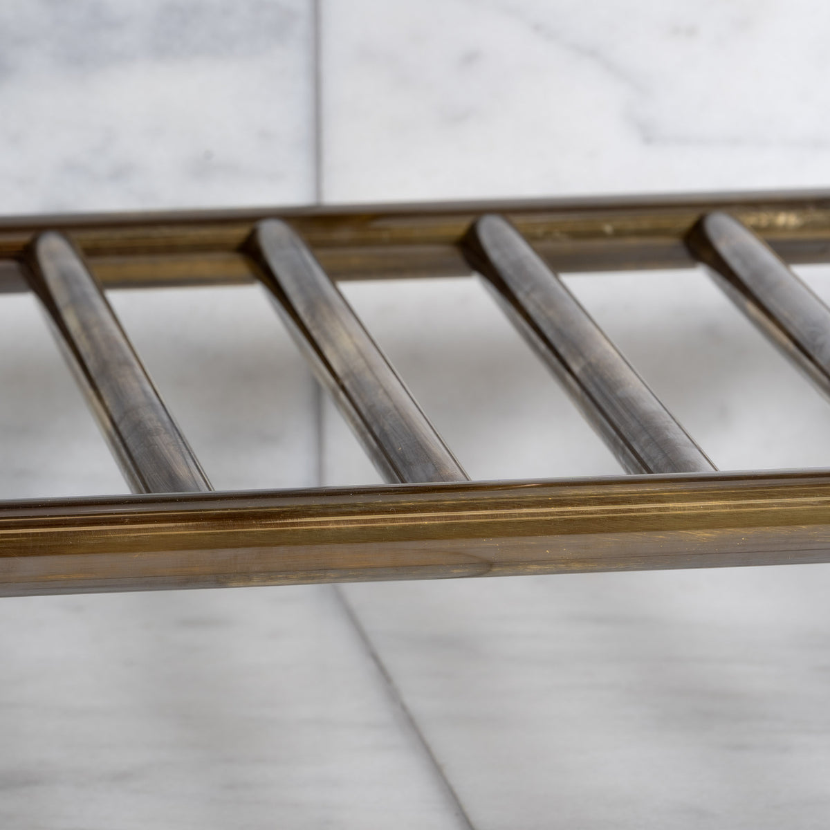 Trinity Double Brass Console Sink Legs (Legs Only - No Top, Upstand or Sinks) - Rutland London (USA)