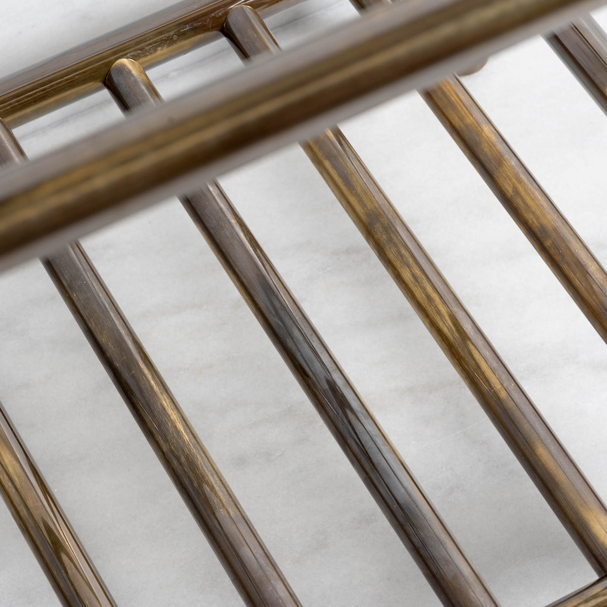 Trinity Double Brass Console Sink Legs (Legs Only - No Top, Upstand or Sinks) - Rutland London (USA)