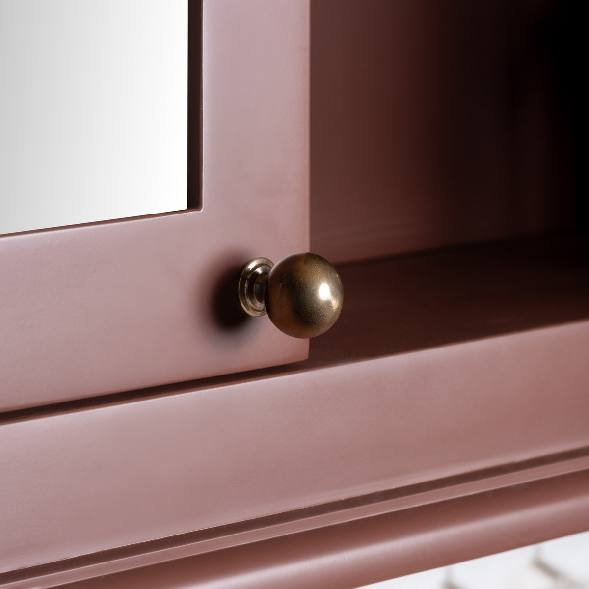 Harrow Surface Mount Cabinet Painted Bathroom Mirror - Rutland London (USA)