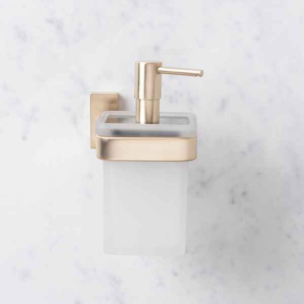 Shoreditch Wall Mounted Bathroom Soap Dispenser - Rutland London (USA)