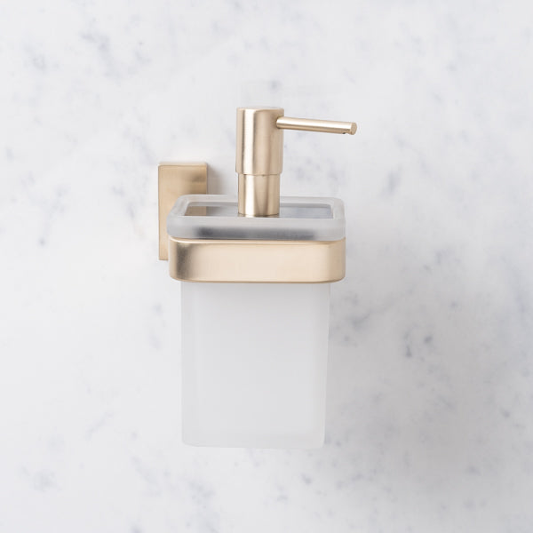 Shoreditch Wall Mounted Bathroom Soap Dispenser - Rutland London (USA)