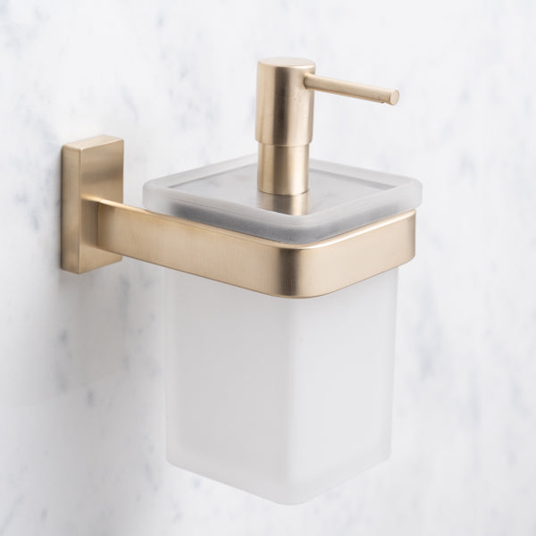 Shoreditch Wall Mounted Bathroom Soap Dispenser - Rutland London (USA)