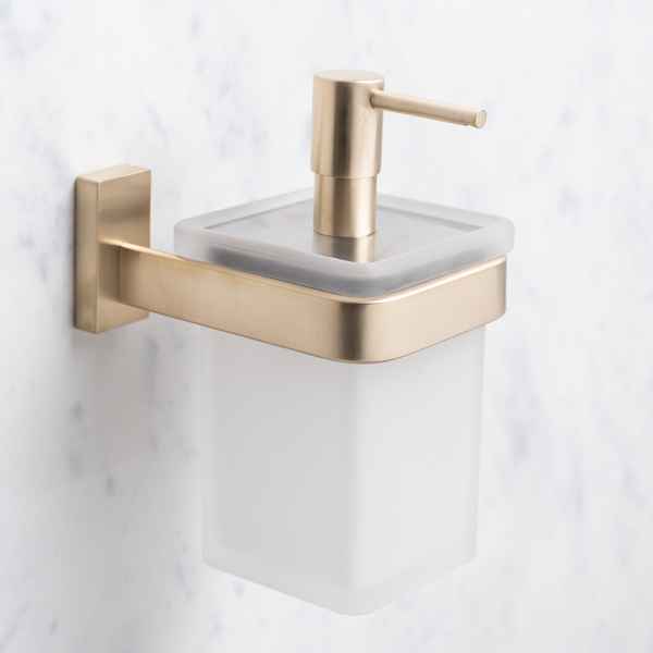 Shoreditch Wall Mounted Bathroom Soap Dispenser - Rutland London (USA)