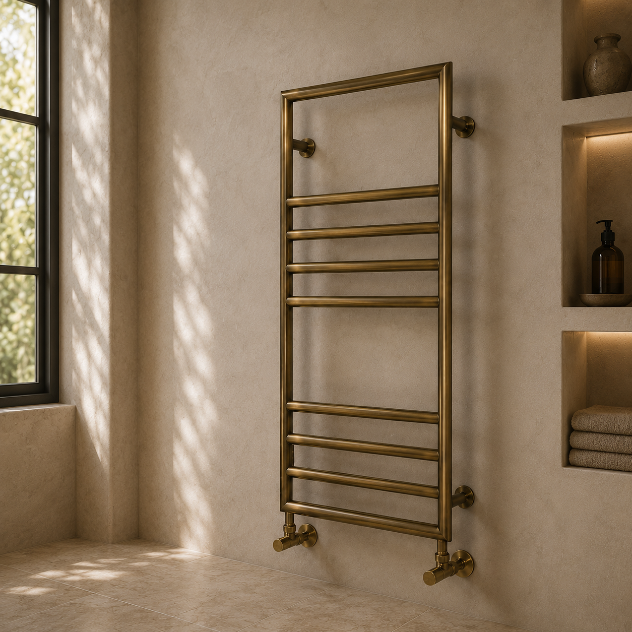 Thurlo Heated Towel Warmer - Rutland London (USA)