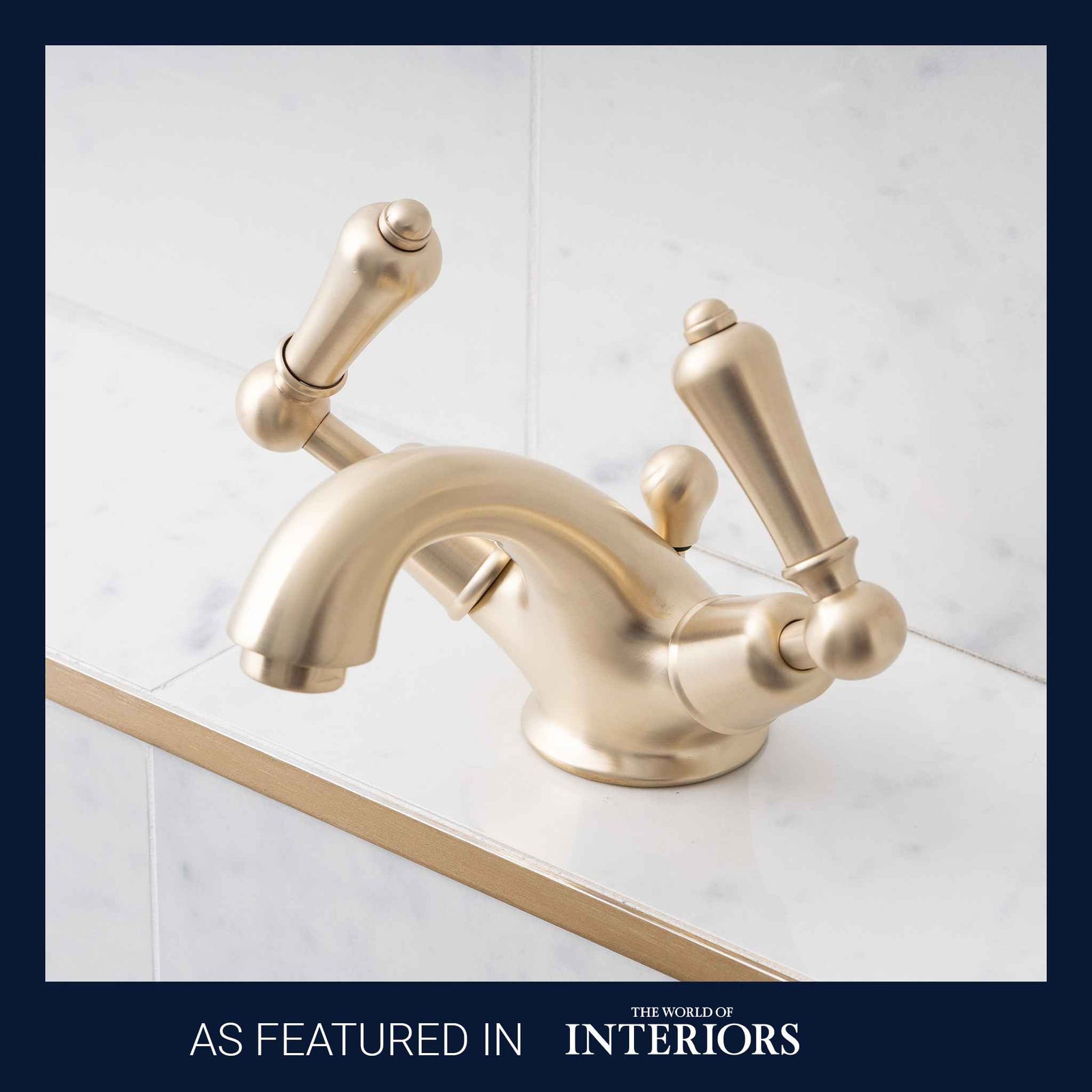 Torrington Metal Lever Single Hole Bathroom Sink Faucet - Rutland London (USA)