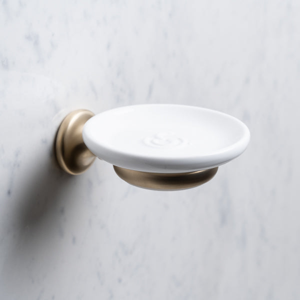 Chatsworth Wall Mounted Bathroom Soap Dish - Rutland London (USA)