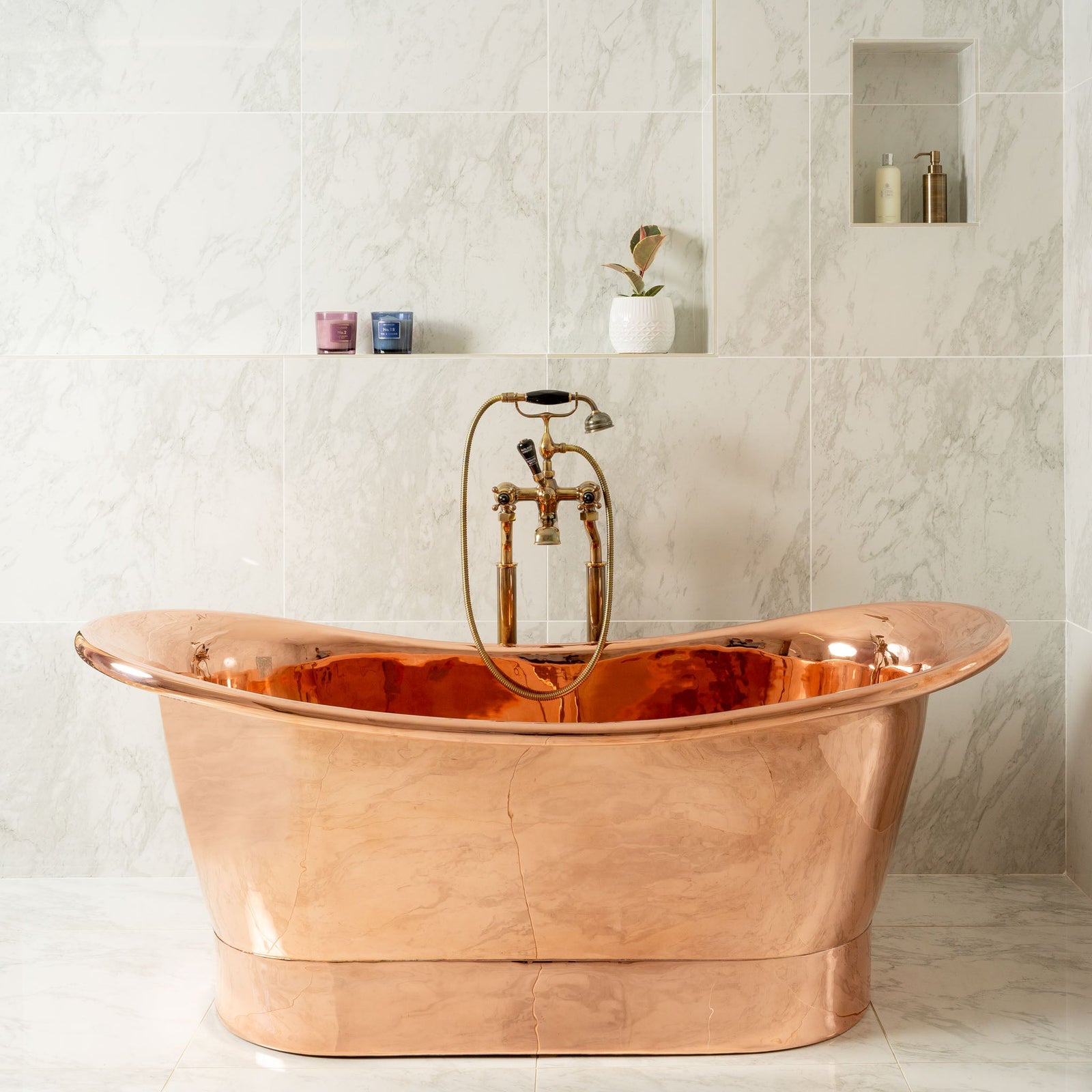 Marlborough Freestanding Copper Bathtub - Rutland London (USA)